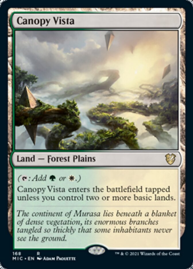 Canopy Vista [Innistrad: Midnight Hunt Commander] | Anubis Games and Hobby