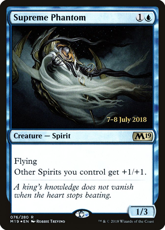 Supreme Phantom [Core Set 2019 Prerelease Promos] | Anubis Games and Hobby