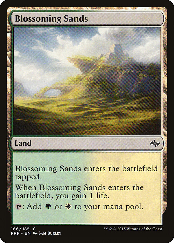 Blossoming Sands [Fate Reforged] | Anubis Games and Hobby