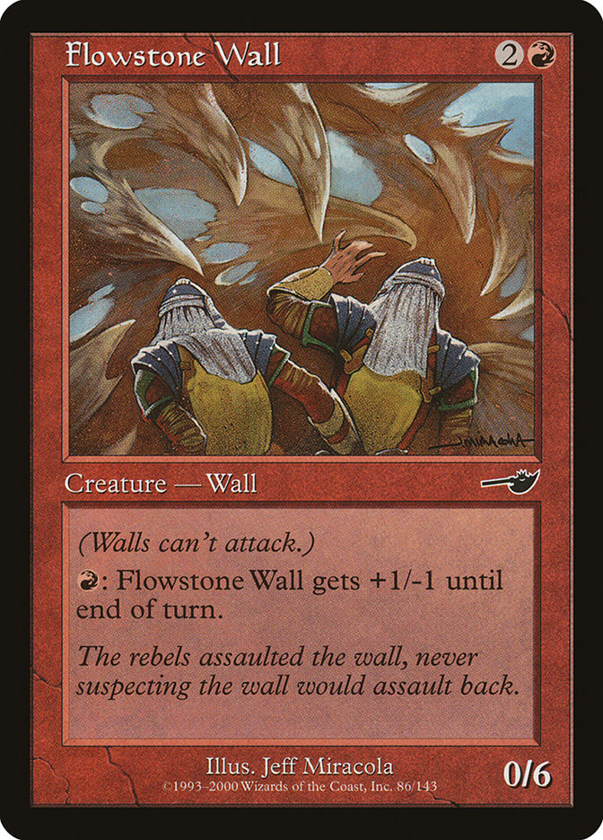 Flowstone Wall [Nemesis] | Anubis Games and Hobby