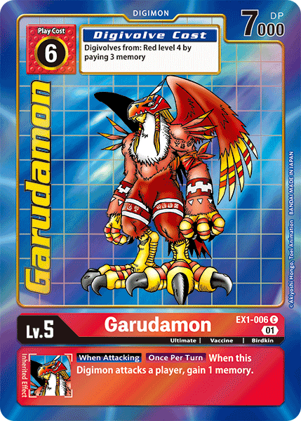 Garudamon [EX1-006] (Alternate Art) [Classic Collection] | Anubis Games and Hobby