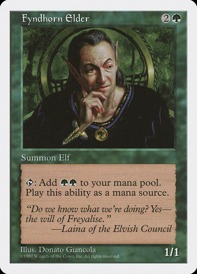 Fyndhorn Elder [Fifth Edition] | Anubis Games and Hobby