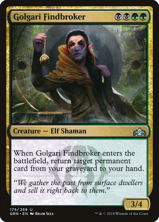 Golgari Findbroker [Guilds of Ravnica] | Anubis Games and Hobby