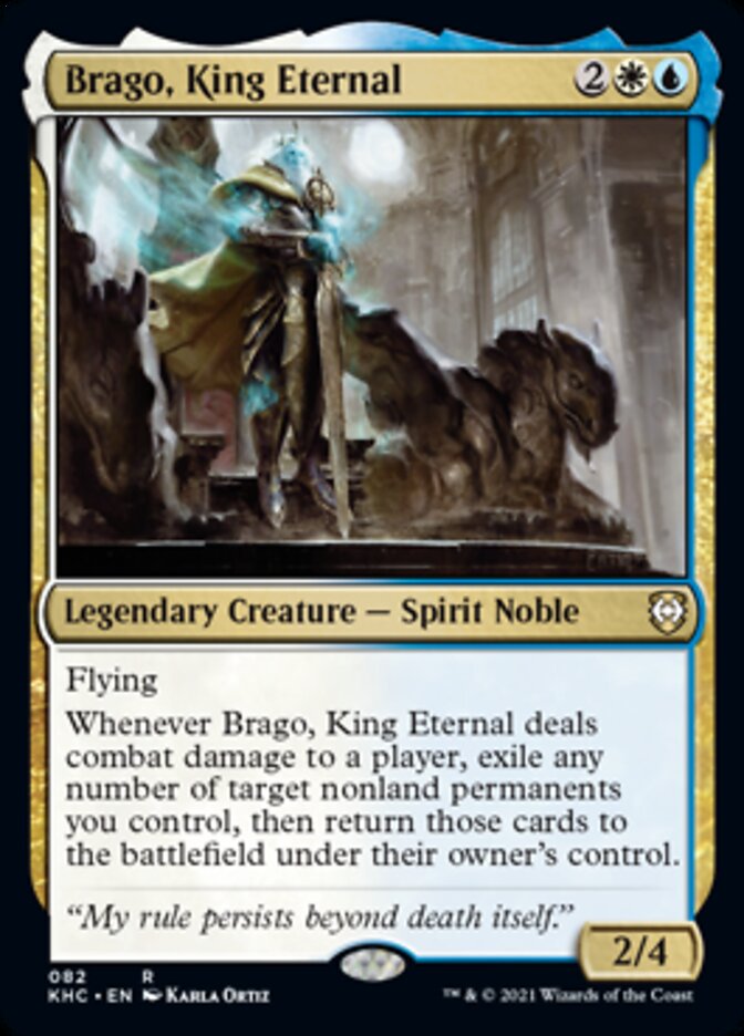 Brago, King Eternal [Kaldheim Commander] | Anubis Games and Hobby