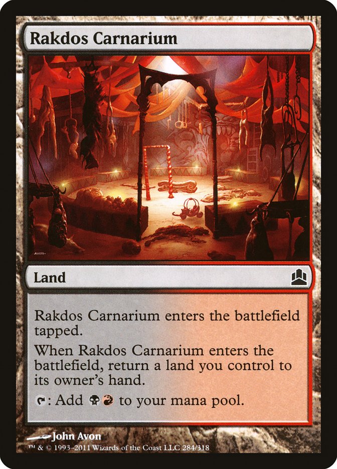 Rakdos Carnarium [Commander 2011] | Anubis Games and Hobby