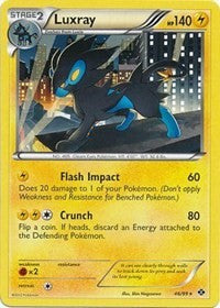 Luxray (46/99) (Theme Deck Exclusive) [Black & White: Next Destinies] | Anubis Games and Hobby