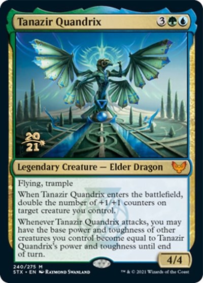 Tanazir Quandrix [Strixhaven: School of Mages Prerelease Promos] | Anubis Games and Hobby