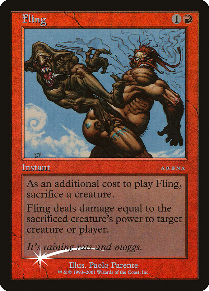 Fling [Arena League 2001] | Anubis Games and Hobby