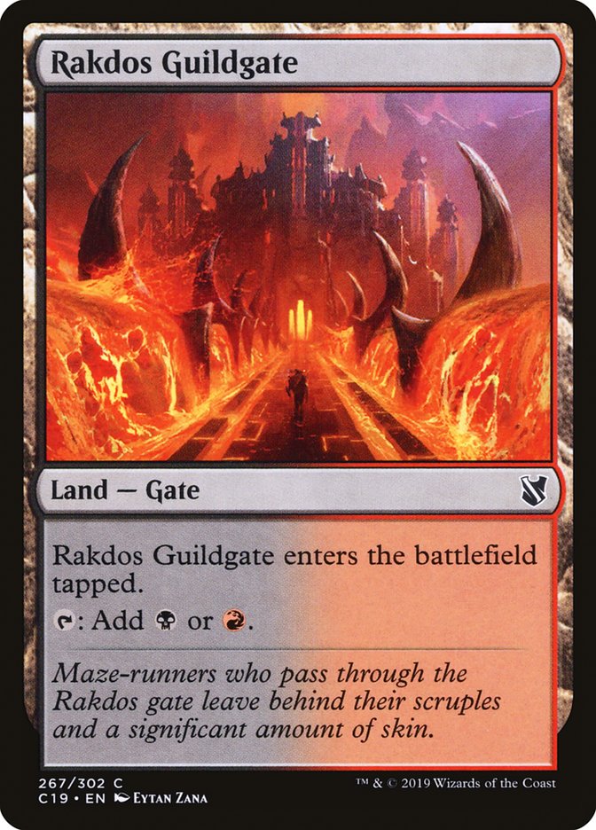 Rakdos Guildgate [Commander 2019] | Anubis Games and Hobby