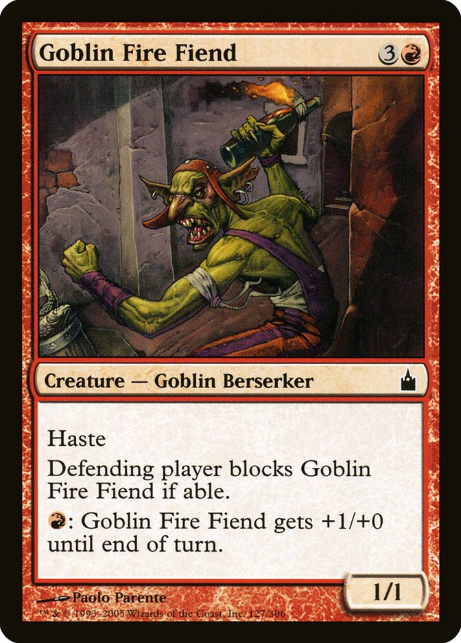 Goblin Fire Fiend [Ravnica: City of Guilds] | Anubis Games and Hobby