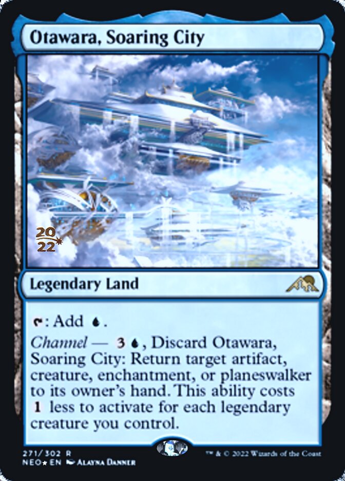 Otawara, Soaring City [Kamigawa: Neon Dynasty Prerelease Promos] | Anubis Games and Hobby