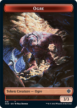 Ogre // Zombie Double-Sided Token [Starter Commander Decks] | Anubis Games and Hobby