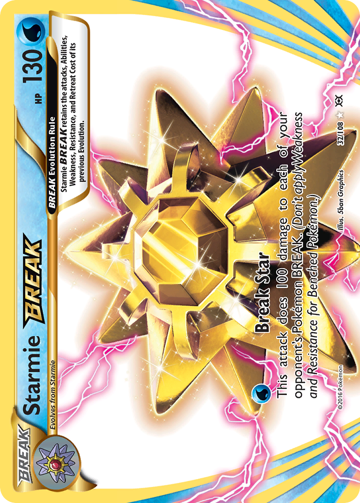 Starmie BREAK (32/108) [XY: Evolutions] | Anubis Games and Hobby