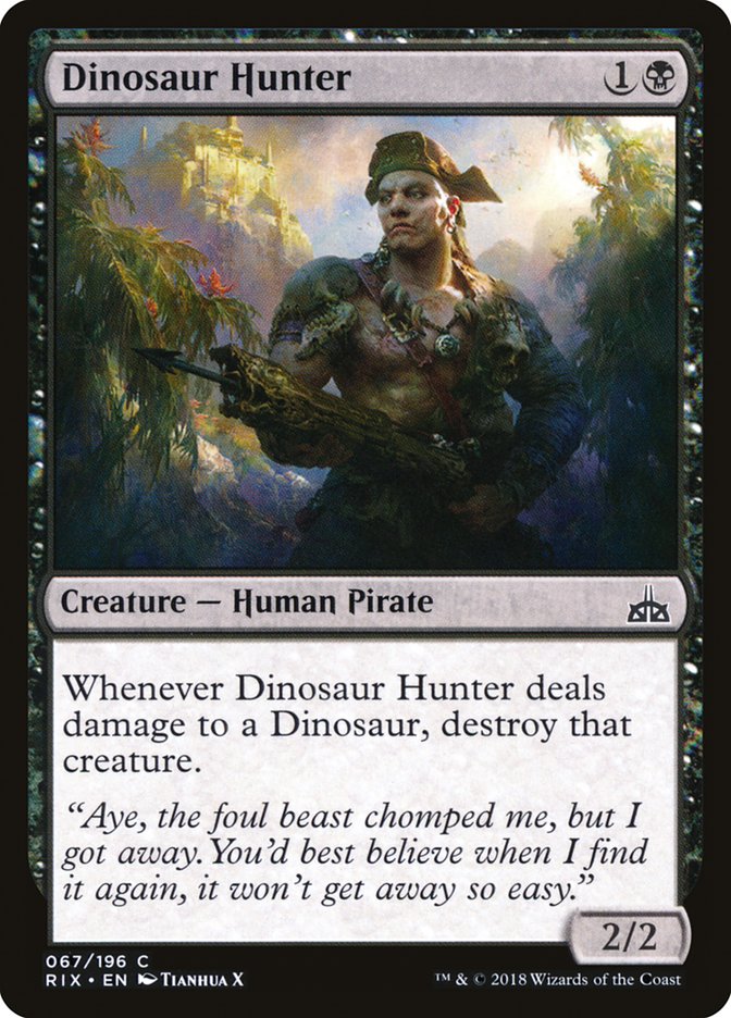 Dinosaur Hunter [Rivals of Ixalan] | Anubis Games and Hobby