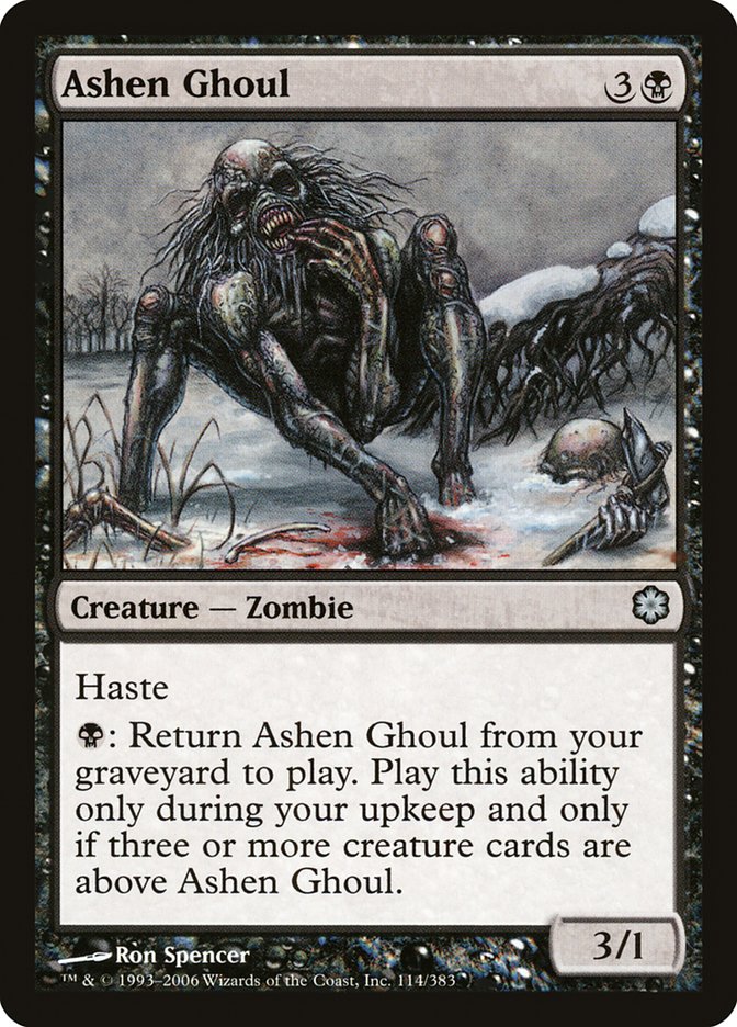 Ashen Ghoul [Coldsnap Theme Decks] | Anubis Games and Hobby
