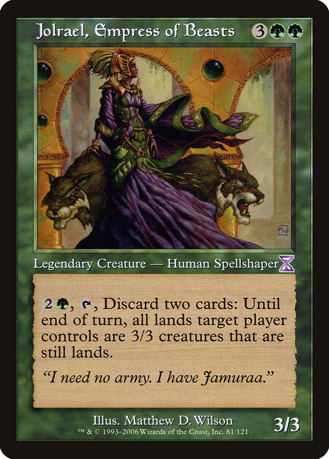 Jolrael, Empress of Beasts [Time Spiral Timeshifted] | Anubis Games and Hobby