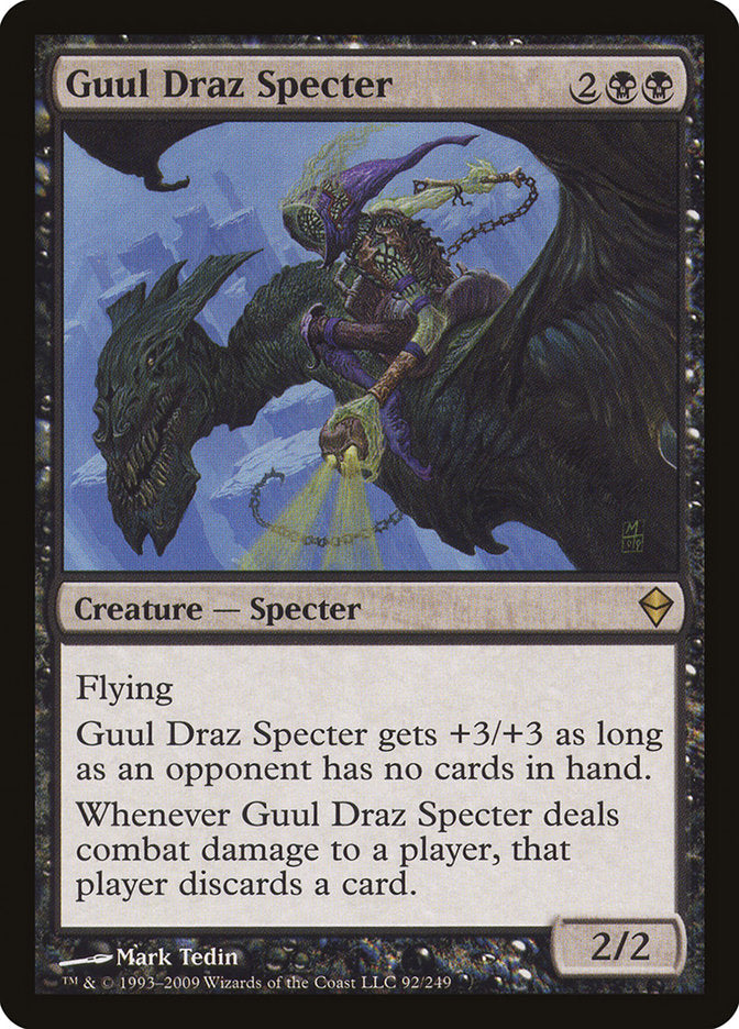 Guul Draz Specter [Zendikar] | Anubis Games and Hobby