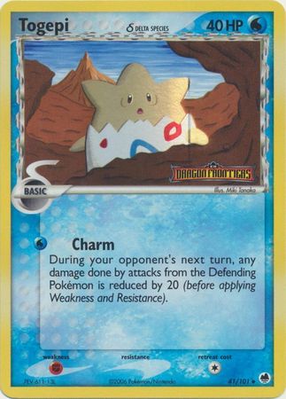 Togepi (41/101) (Delta Species) (Stamped) [EX: Dragon Frontiers] | Anubis Games and Hobby