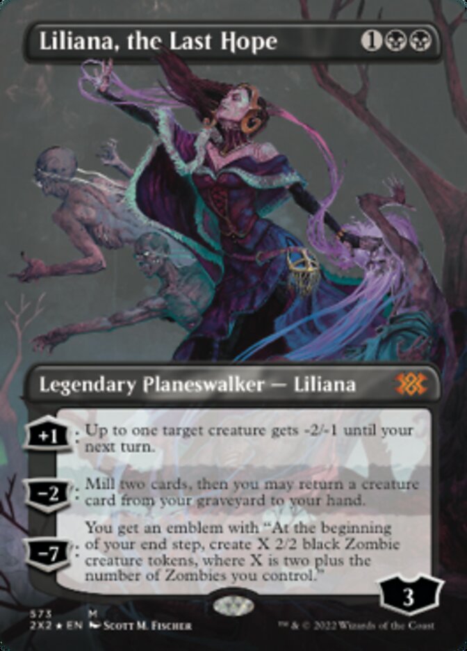 Liliana, the Last Hope (Textured Foil) [Double Masters 2022] | Anubis Games and Hobby