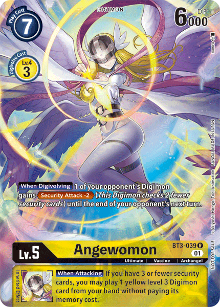 Angewomon [BT3-039] (Alternate Art) [Release Special Booster Ver.1.5] | Anubis Games and Hobby