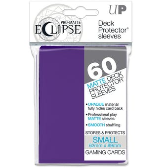 Pro-Matte Eclipse 60 Count Purple | Anubis Games and Hobby