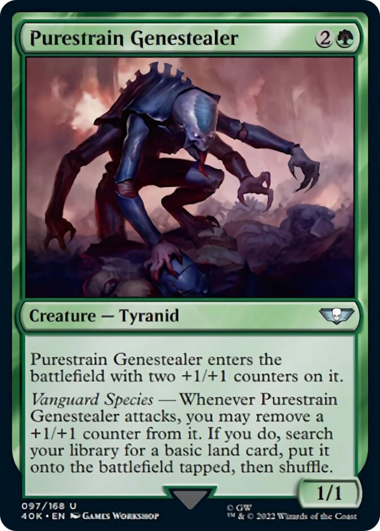 Purestrain Genestealer (Surge Foil) [Warhammer 40,000] | Anubis Games and Hobby