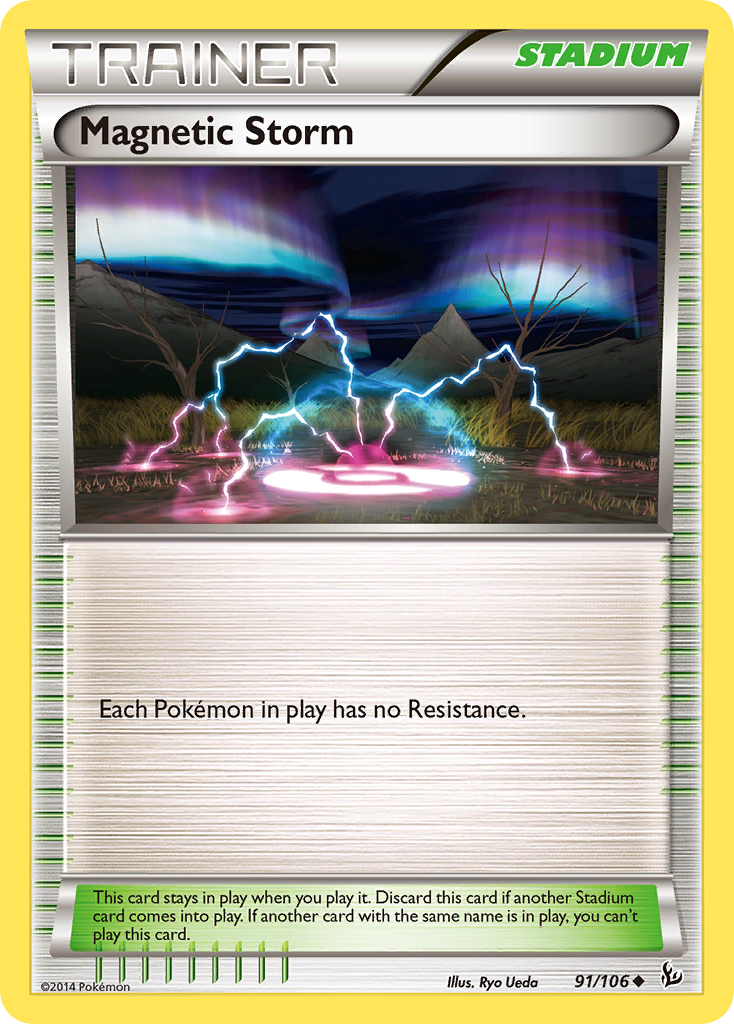 Magnetic Storm (91/106) [XY: Flashfire] | Anubis Games and Hobby