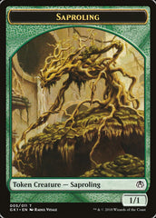 Saproling // Insect Double-Sided Token [Guilds of Ravnica Guild Kit Tokens] | Anubis Games and Hobby