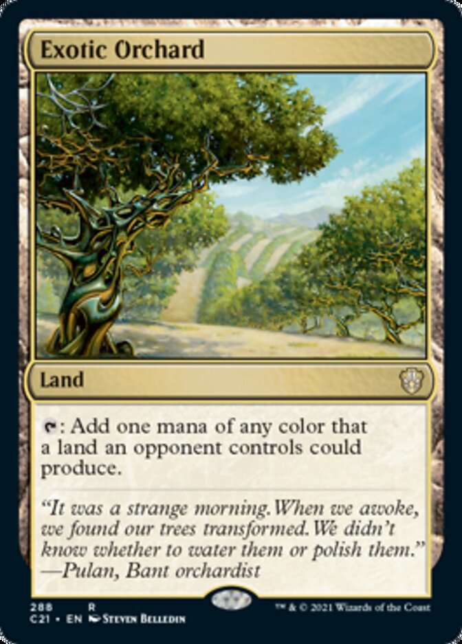 Exotic Orchard [Commander 2021] | Anubis Games and Hobby