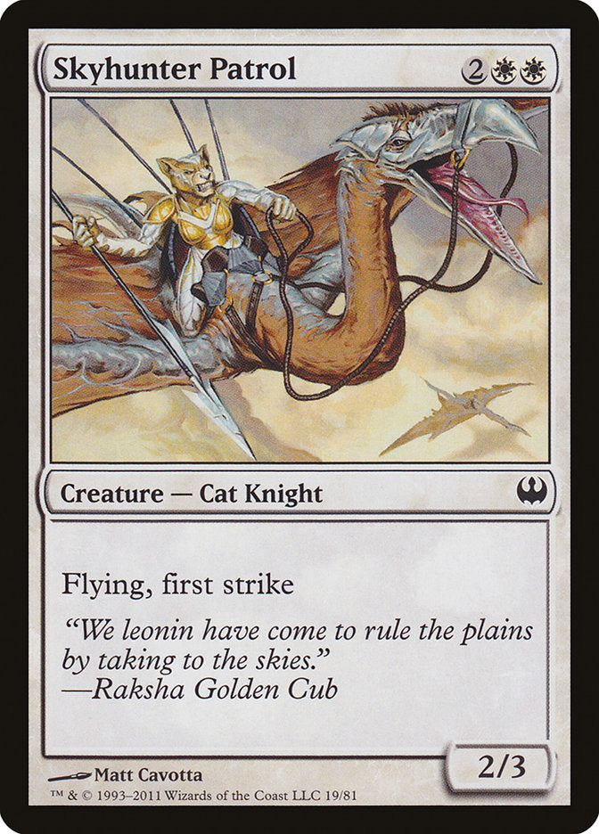 Skyhunter Patrol [Duel Decks: Knights vs. Dragons] | Anubis Games and Hobby
