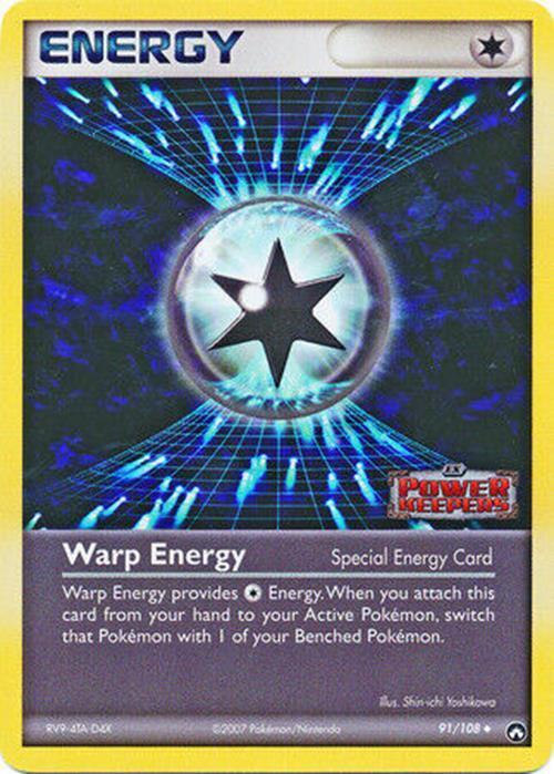 Warp Energy (91/108) (Stamped) [EX: Power Keepers] | Anubis Games and Hobby