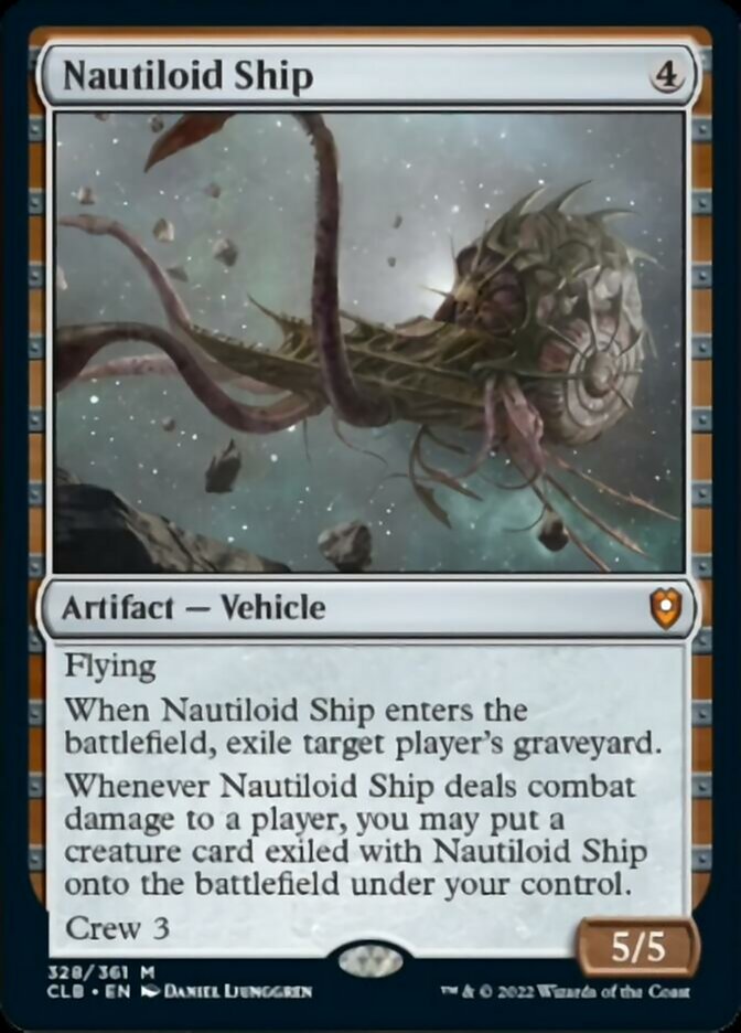 Nautiloid Ship [Commander Legends: Battle for Baldur's Gate] | Anubis Games and Hobby