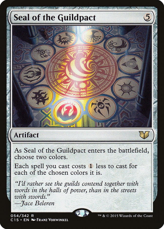 Seal of the Guildpact [Commander 2015] | Anubis Games and Hobby