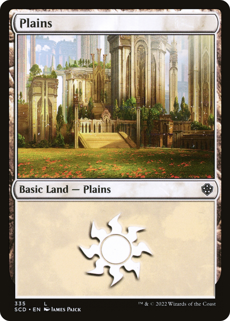 Plains (335) [Starter Commander Decks] | Anubis Games and Hobby