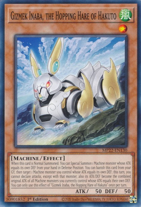 Gizmek Inaba, the Hopping Hare of Hakuto [MP22-EN130] Common | Anubis Games and Hobby