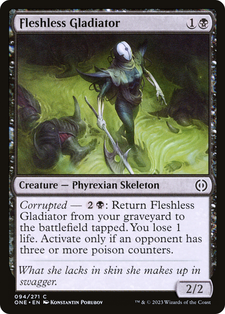 Fleshless Gladiator [Phyrexia: All Will Be One] | Anubis Games and Hobby