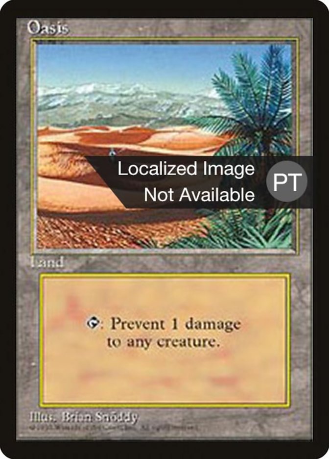 Oasis [Fourth Edition (Foreign Black Border)] | Anubis Games and Hobby