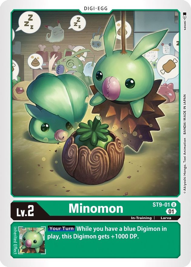 Minomon [ST9-01] [Starter Deck: Ultimate Ancient Dragon] | Anubis Games and Hobby