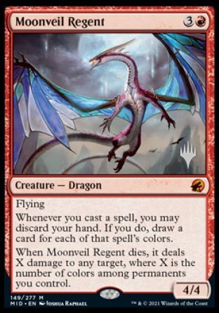 Moonveil Regent (Promo Pack) [Innistrad: Midnight Hunt Promos] | Anubis Games and Hobby