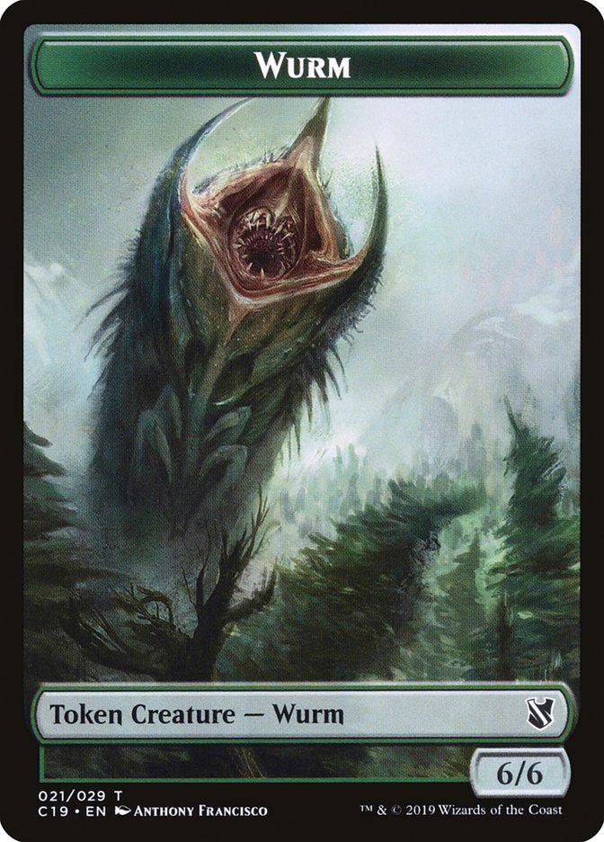 Wurm Token [Commander 2019 Tokens] | Anubis Games and Hobby