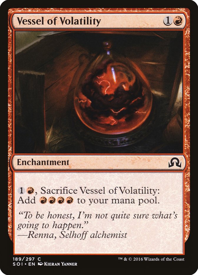 Vessel of Volatility [Shadows over Innistrad] | Anubis Games and Hobby