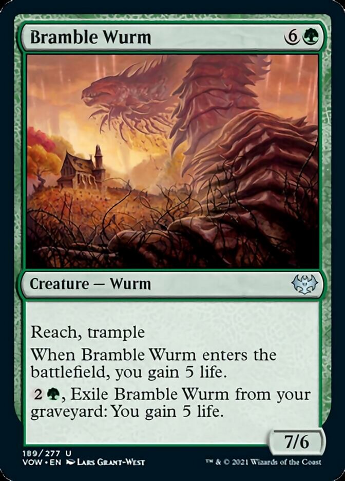 Bramble Wurm [Innistrad: Crimson Vow] | Anubis Games and Hobby