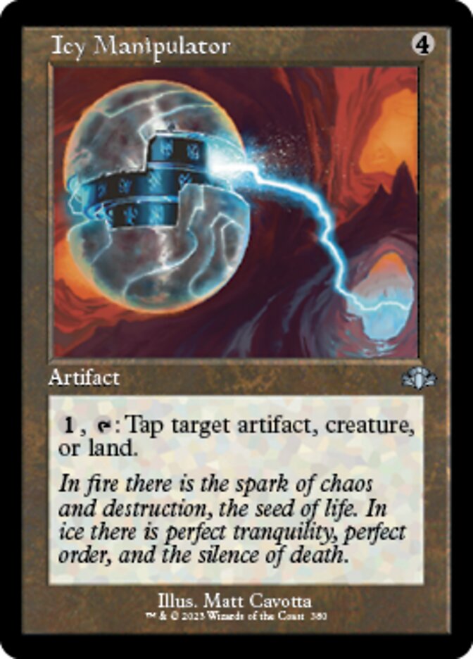 Icy Manipulator (Retro) [Dominaria Remastered] | Anubis Games and Hobby