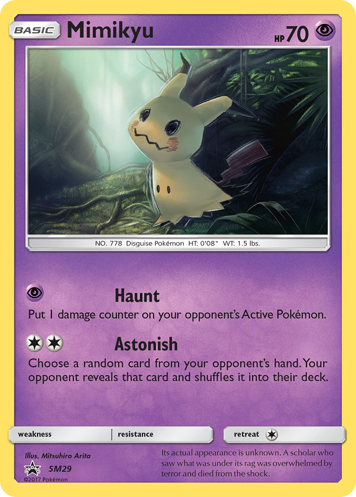 Mimikyu (SM29) [Sun & Moon: Black Star Promos] | Anubis Games and Hobby