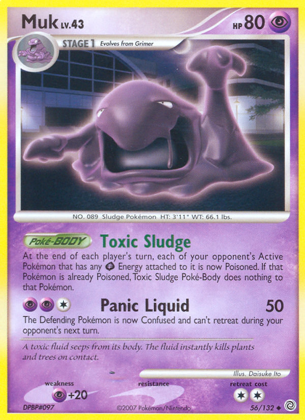 Muk (56/132) [Diamond & Pearl: Secret Wonders] | Anubis Games and Hobby