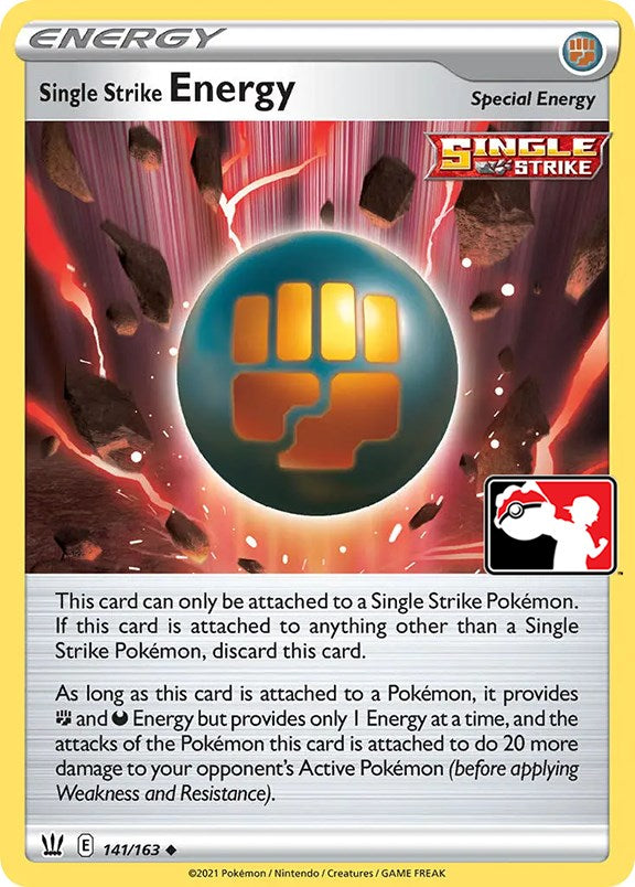 Single Strike Energy (141/163) [Prize Pack Series Two] | Anubis Games and Hobby