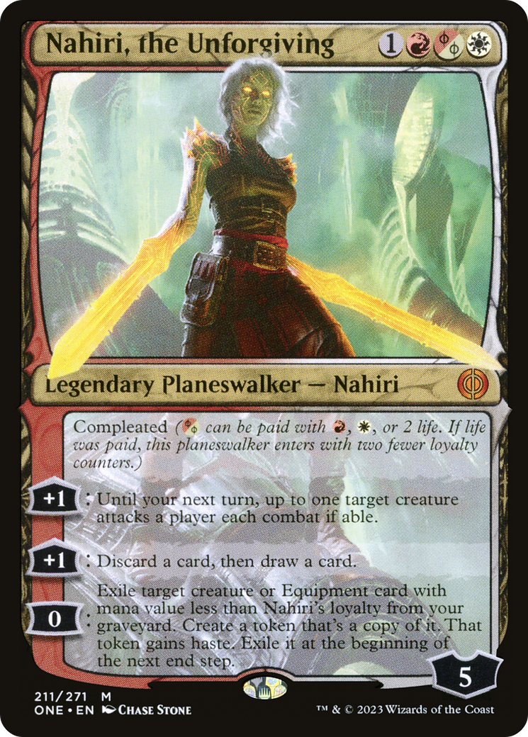 Nahiri, the Unforgiving [Phyrexia: All Will Be One] | Anubis Games and Hobby