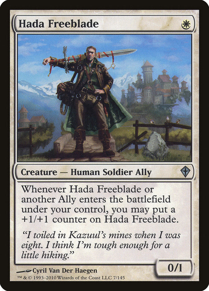 Hada Freeblade [Worldwake] | Anubis Games and Hobby