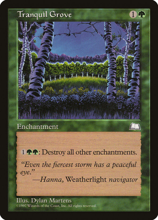 Tranquil Grove [Weatherlight] | Anubis Games and Hobby