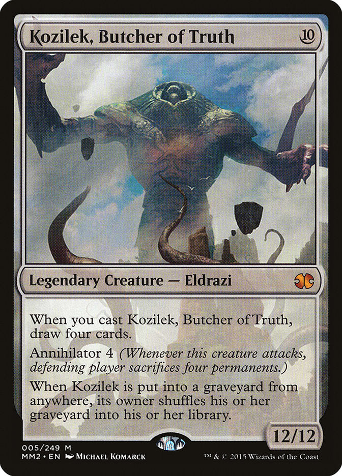 Kozilek, Butcher of Truth [Modern Masters 2015] | Anubis Games and Hobby